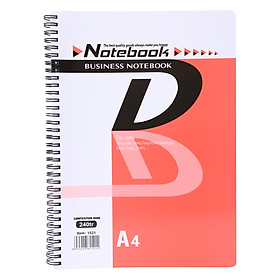 Sổ Lò Xo Business Devyt A4 240 Trang - Đỏ