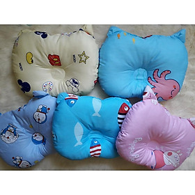 Gối lõm cho bé sơ sinh chống bẹp đầu (chống bẹt đầu, chống méo đầu) (HÀNG VIỆT NAM)