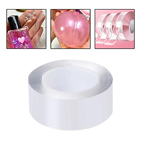Blow Bubbles Double Sided Tape Adhesive DIY Crafting Transparent Color