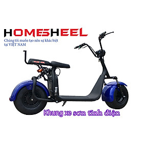 Xe điện Homesheel Y3 Pro phiên bản mới nhất - màu xanh - hàng chính hãng