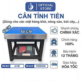 Mua Cân Điện Tử Tính Tiền A15E - Mặt Bàn Cân 400X500MM