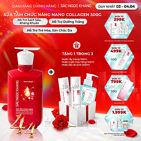 Sữa Tắm Chức Năng Nano Collagen Sắc Ngọc Khang 500g