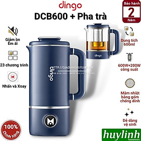 Mua Máy làm - nấu sữa hạt mini Dingo DCB600 - dung tích 600ml - Đa chức năng  Đỏ - Xanh  - Hàng chính hãng