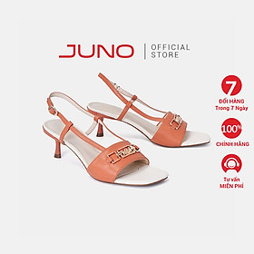 Giày Sandal Thời Trang JUNO  Phối Khoá Trang Trí Juno SD07094