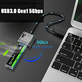 Everthingooddown M2 SSD SATA Chassis M.2 Sang USB 3.0 SSD Cho NGFF SATA / B Key