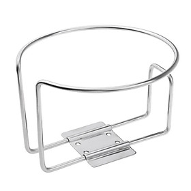Stainless Steel Boat Ring Cup Drink Holder for Marine Yacht Car Apartment