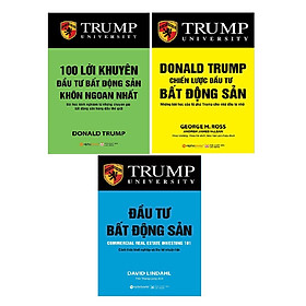[ Thăng Long Books ] ( Combo 3 cuốn ): Trump Về Đầu Tư Bất Động Sản
