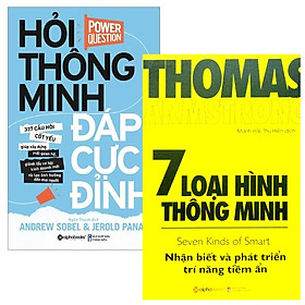 Combo 7 Loại Hình Thông Minh + Hỏi Thông Minh Đáp Cực Đỉnh (Bộ 2 Cuốn)