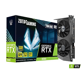 Mua Card màn hình Zotac Gaming GeForce RTX 3060 Twin Edge 12GB GDDR6 192 bit - hàng chính hãng