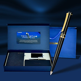 Hình ảnh Bút bi cao cấp Thiên Long ngòi 1,0mm, thân kim loại mạ vàng 18k tinh xảo, thích hợp làm quà tặng - Bút ký Bizner Biz-01