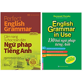 Combo English Grammar In Use - 130 Bài Ngữ Pháp Tiếng Anh+Perfect English Grammar - Cẩm Nang Tự Học Toàn Diện Ngữ Pháp Tiếng Anh - Basic