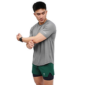 Áo Thun Thể Thao Chạy Bộ Nam MOTIVE Men Training T-Shirt - Màu xám