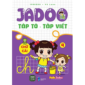Sách JADOO Tập Tô - Tập Viết - Chữ Cái 4