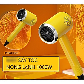 Dụng cụ làm đẹp - Máy sấy tóc con vịt công suất mạnh loại 2 chế độ sấy, 3 tốc độ gió tiện lợi