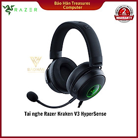 Tai nghe chơi game có dây Razer Kraken V3 HyperSense LED Razer Chroma RGB - Hàng Chính Hãng