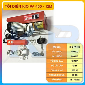 Mua Tời Điện 850W KIO PA 400
