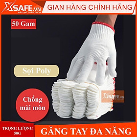 Mua GĂNG TAY SỢI TRẮNG BẢO HỘ