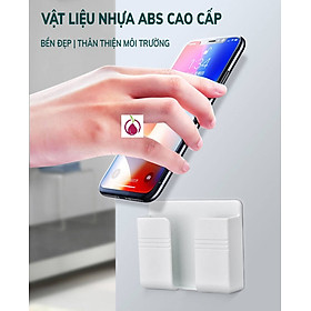 Mua Kệ Dán Tường Đa Năng Giá Để Điện Thoại Điều Khiển Remote Khay Dán Tường Tiện Lợi- Khay Đựng Đa Năng Dán Tường không khoan đục Hàng chính hãng