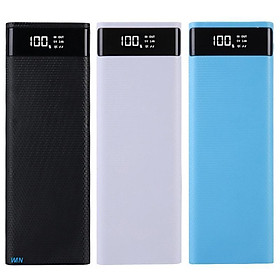 Thiết Bị Sạc Pin qc3.0 USB 8x18650 Màn Hình LCD