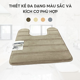 Mua Thảm lót sàn toilet Jean Perry memory foam thấm hút nhanh khô 53x60cm