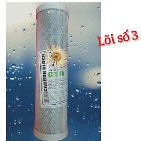 Mua LÕI LỌCSỐ 3 CTO 10 inch  DÙNG CHO TẤT CẢ MÁY LỌC NƯỚC