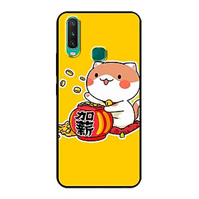 Ốp Lưng in cho Vivo Y15 Mẫu Mèo May Mắn 6 - Hàng Chính Hãng