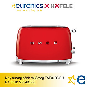 Mua MÁY NƯỚNG BÁNH MÌ SMEG MÀU ĐỎ TSF01RDEU/535.43.669- HÀNG CHÍNH HÃNG