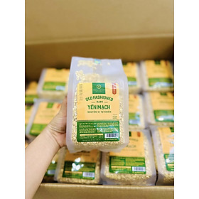 Yến mạch cán dẹt nguyên cám Úc đóng túi 500g/ Thương hiệu Holinut