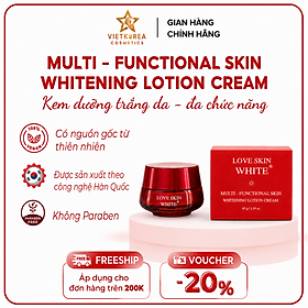 Kem Dưỡng Trắng Da - Hỗ Trợ Mờ Lão Hóa, Đa Chức Năng LOVE SKIN WHITE 45g