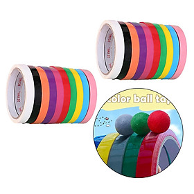 20Pcs Funny Sticky Ball Tapes, Candy Color Educational Toy, Creative Tape, DIY Decompression Toys for Children Adult Fun Party Game