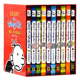 Download sách Diary Of A Wimpy Kid Box Of Books (Volumes 1 - 10) 