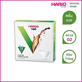 Mua Giấy lọc cà phê Hario 40 cái (V60-VCF-02-40W)