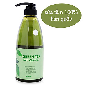 Sữa tắm hương sen Hàn Quốc Welcos Lotus Flower White Milk 750ml