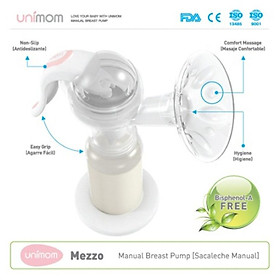 Máy hút sữa bằng tay Mezzo Unimom có Massage Silicone