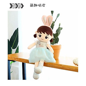 Búp Bê Váy Nhũ Tai Thỏ Nhồi Bông Cao Cấp Memon size 40cm - 60cm -80cm - 1met