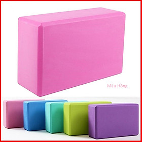 Gối Gạch Tập Yoga Chọn Màu Chất Liệu EVA Mật Độ Cao Nặng 185 Gram Chính Hãng – Gối Tập Yoga Tập Gym Tập Thể Thao Cao Cấp