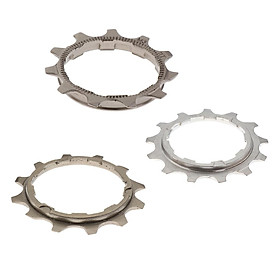 3Pcs Mountain Bicycle Freewheel 9 Speed Sprocket Part Chainring Cassette