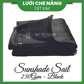 Mua LƯỚI CHE NẮNG 80% - MAY VIỀN  KHUY - MÀU ĐEN - SIZE 2M X 2M
