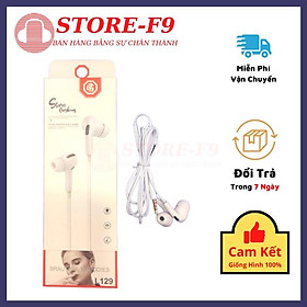 Tai Nghe Nhét Tai Có Dây In Ear Jack Đầu Cắm 3.5, Dây Dài Của Tai Nghe Có Dây 120cm, Mic Đàm Thoai