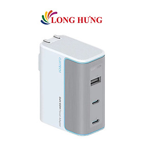 Cốc sạc Cuktech GaN 1USB 2Type-C 120W PD3.0 AD1003 - Hàng chính hãng