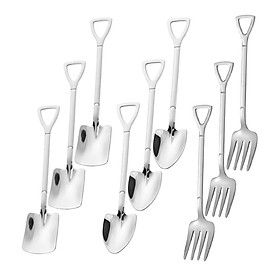 9 Pieces Cutlery Set Tableware Cutlery for Christmas Party Dining Room