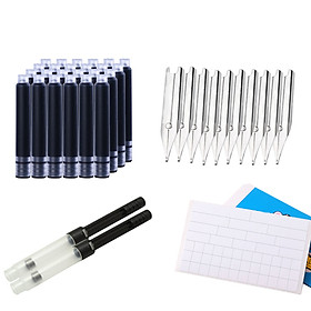 Combo 30 Ống Mực + 2 Ống Bơm Mực + 10 Đầu Bút Mực + 1 Hộp Xoá Giấy Dán Yongsheng