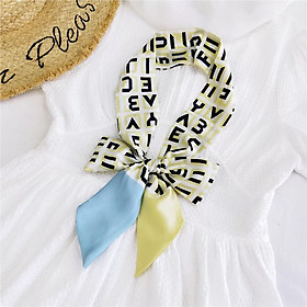 Khăn turban dài thắt nơ cổ áo size 145x7cm (mẫu mới)
