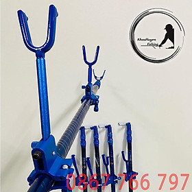 Gác Cần Hố Đấu Săn Hàng Siêu Cứng 20H, Chống Cần Câu Săn Hàng 2 Ngoe Phụ Chuyên Dụng Câu Trắm Đen - KhoaHuyen Fishing