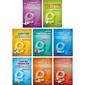 Combo Bài Tập Tiếng Anh Ôn Thi Vào 10 Và 10 Chuyên _MEGA - Megabooks