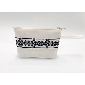 Ví cầm tay thêu thời trang nữ - V Clutch 10-1