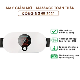 Máy Massage Bụng Đa Năng Hỗ Trợ Giảm Mỡ Béo Và Đau Nhức Toàn Thân An Toàn, Hiệu Quả 2021