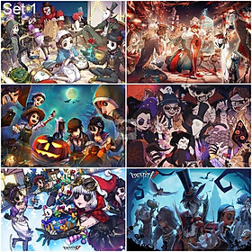 Bộ 6 Áp phích - Poster Game Identity V - Nhân Cách Thứ 5 (bóc dán) - A3,A4,A5