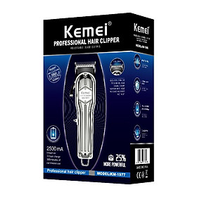 Tông đơ cắt tóc chuyên nghiệp kemei KM1977