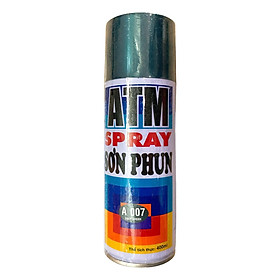 Sơn xịt ATM cho xe máy Spray A007 Deep Green  Xanh đậm